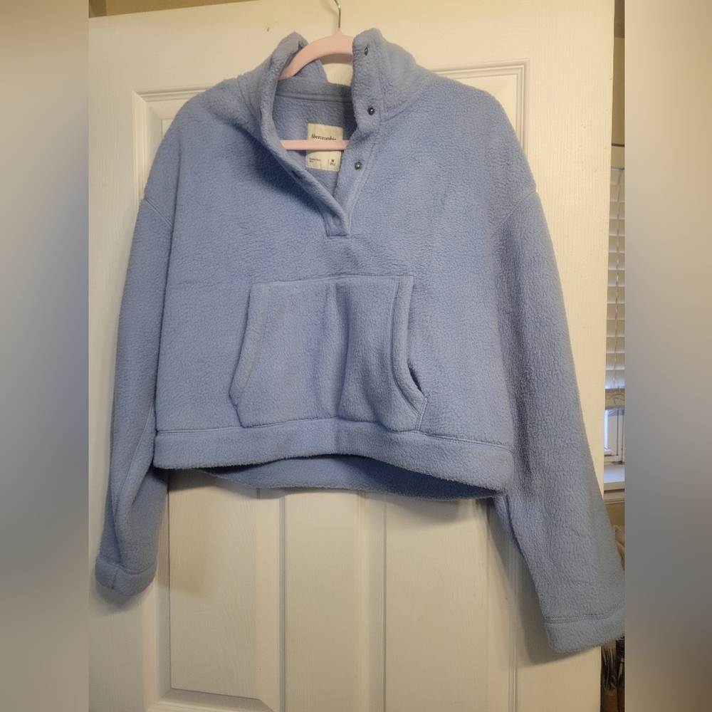 Abercrombie & Fitch Soft Blue Sweater